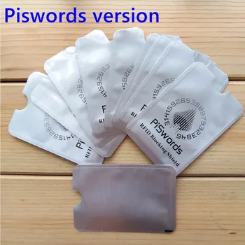 10pcs RFID NFC הגנה חסימת שרוול אנטי סרוק כרטיס אשראי מאובטח זהות כספומט להגן על כרטיס IC המגן מחזיק בלוקר.