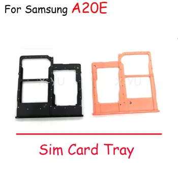 10PCS עבור Samsung Galaxy A10E A20E A202 A202F A202DS חריץ לכרטיס Sim מגש מחזיק כרטיס ה-Sim קורא שקע