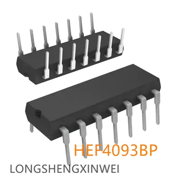 1PCS HEF4093BP 4093 דיפ-14 המקורי ייבוא 42 קלט אי-שמידט מעורר