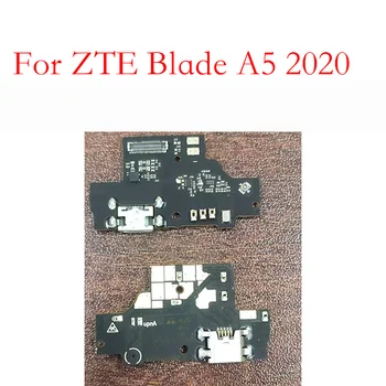 1pcs החדשה מטען המקורי לוח להגמיש כבלים USB טעינת Dock Connector מיקרופון עבור ZTE Blade A5 2020 V חכם V2020 חכם