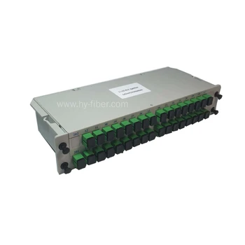 1x 32 PLC ספליטר קלטת חבילה עם SC/APC מתאם באיכות גבוהה מתאים FTTH תיבת מסוף 10pcs