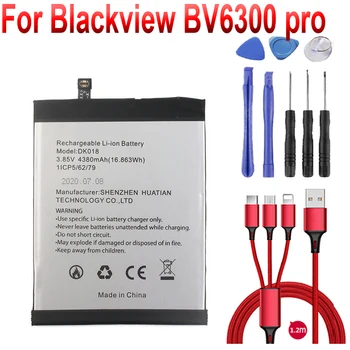 4380mAh סוללה עבור Blackview BV6300 pro טלפון
