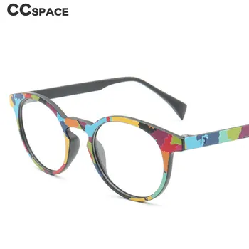 49983 רטרו עגול אצטט מסגרות משקפיים צבעוניים גברים, נשים, אופנה אופטי המחשב משקפיים