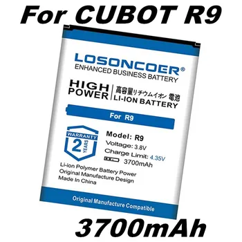 LOSONCOER 3700mAh R9 סוללות עבור CUBOT R9 באיכות טובה טלפון חכם, סוללה