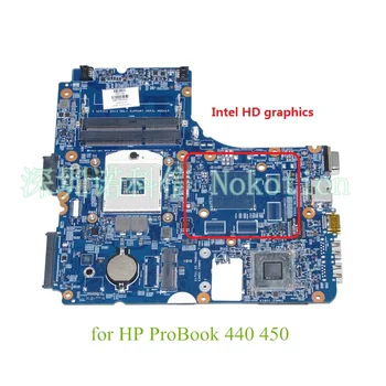 NOKOTION פיג ' י MB 12238-1 48.4YZ34.011 721523-001 לוח אם מחשב נייד HP Probook 440 450 HD4000 DDR3 Mainboard