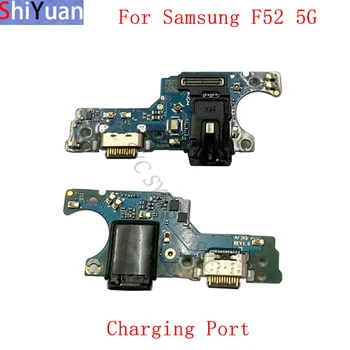 USB המקורי נמל הטעינה מחבר לוח להגמיש כבלים עבור Samsung F52 5G E5260 מחבר טעינה מודול החלפת חלקים