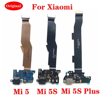 Xiaomi Mi 5 5S 5SPlus המקורי USB יציאת טעינה שקע מיקרופון חיישן הלוח מחבר Mainboard להגמיש כבלים חלקי חילוף