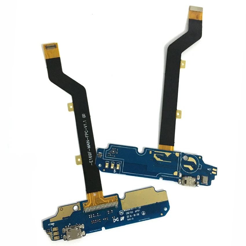 טעינת USB יציאת מחבר מזח להגמיש כבלים עבור ZTE Blade X3 A452 טעינת USB מחבר מזח לוח חלקים . ' - ' . 0