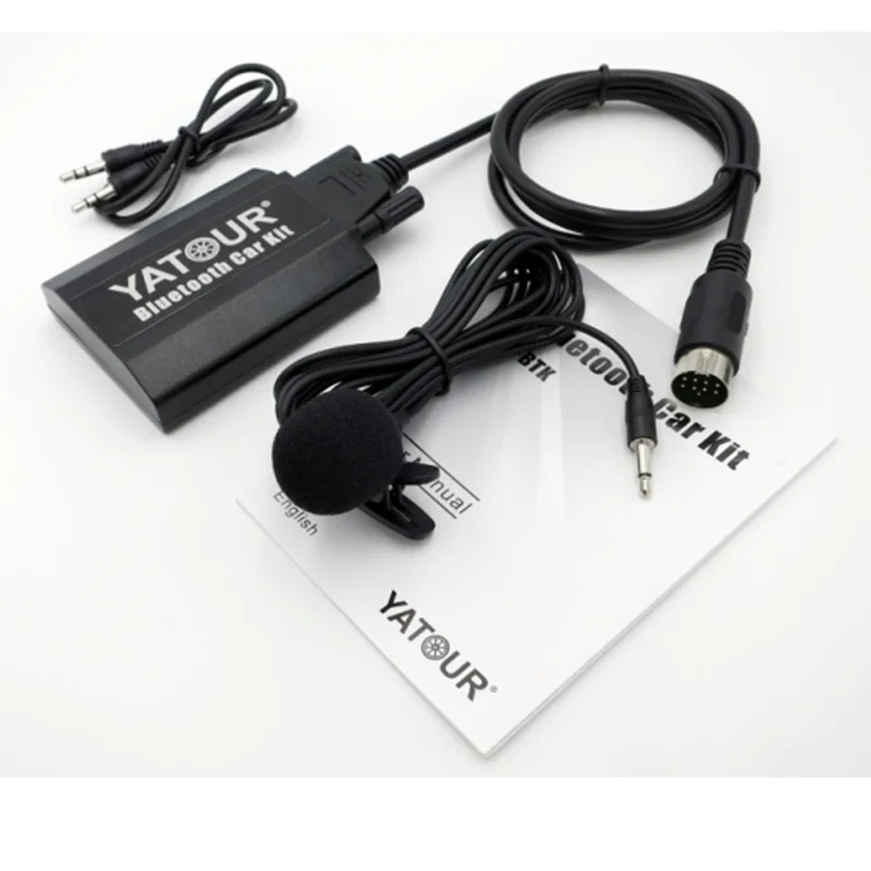 Yatour Ca AUX Bluetooth ערכת עבור יונדאי/קיה עם 13 פינים מחבר שמע לרכב נגן MP3 מתאם AUX . ' - ' . 0