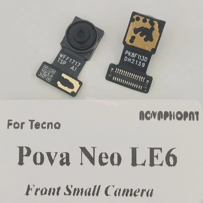 Novaphopat קדמי קטן גדול האחורי של המצלמה הראשית מודול להגמיש כבלים עבור Tecno Pova ניאו LE6  . ' - ' . 2