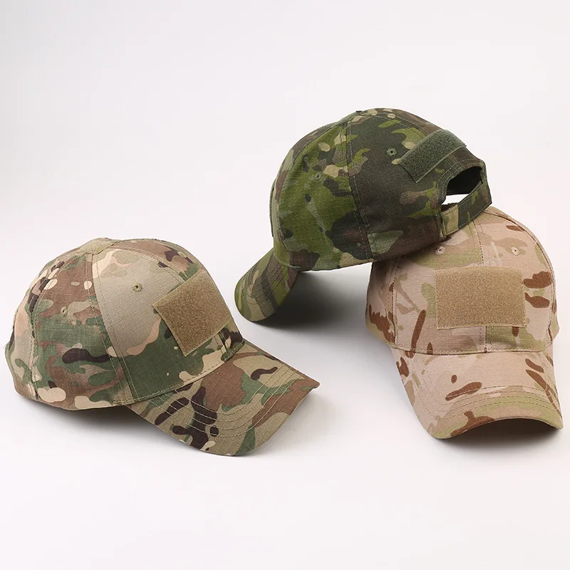 טקטי צבא שווי חיצוני ספורט צבאי כובע כובע הסוואה פשטות צבא הסוואה ציד, מחנאות וטיולים דיג כובעים לגברים . ' - ' . 2