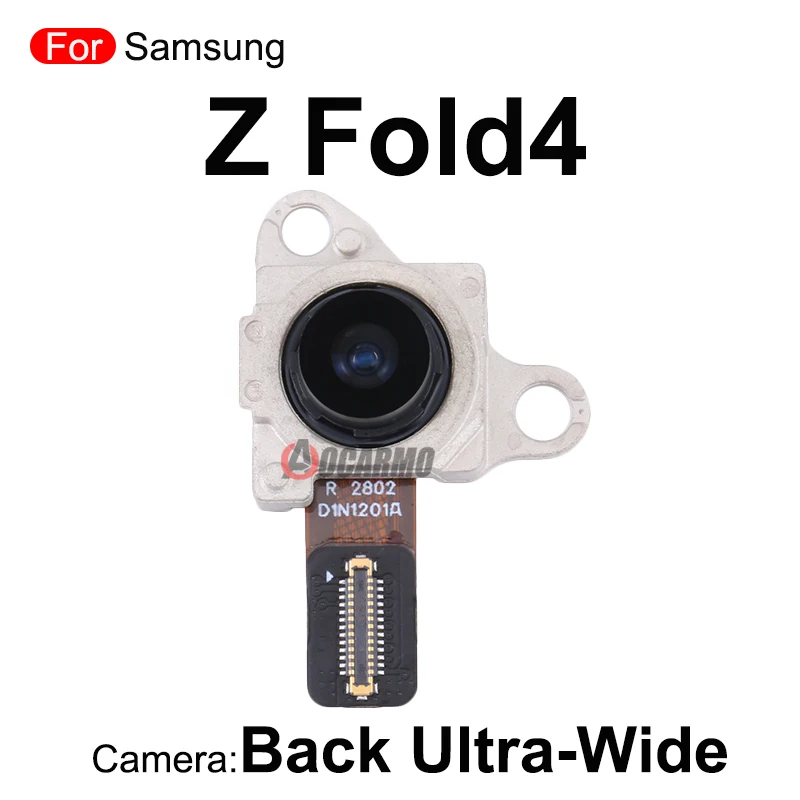 עבור Samsung Galaxy Z Fold4 קיפול 4 האחורי הראשי וחזרה אולטרה רחב טלפון המצלמה להגמיש כבלים החלפת חלק . ' - ' . 3