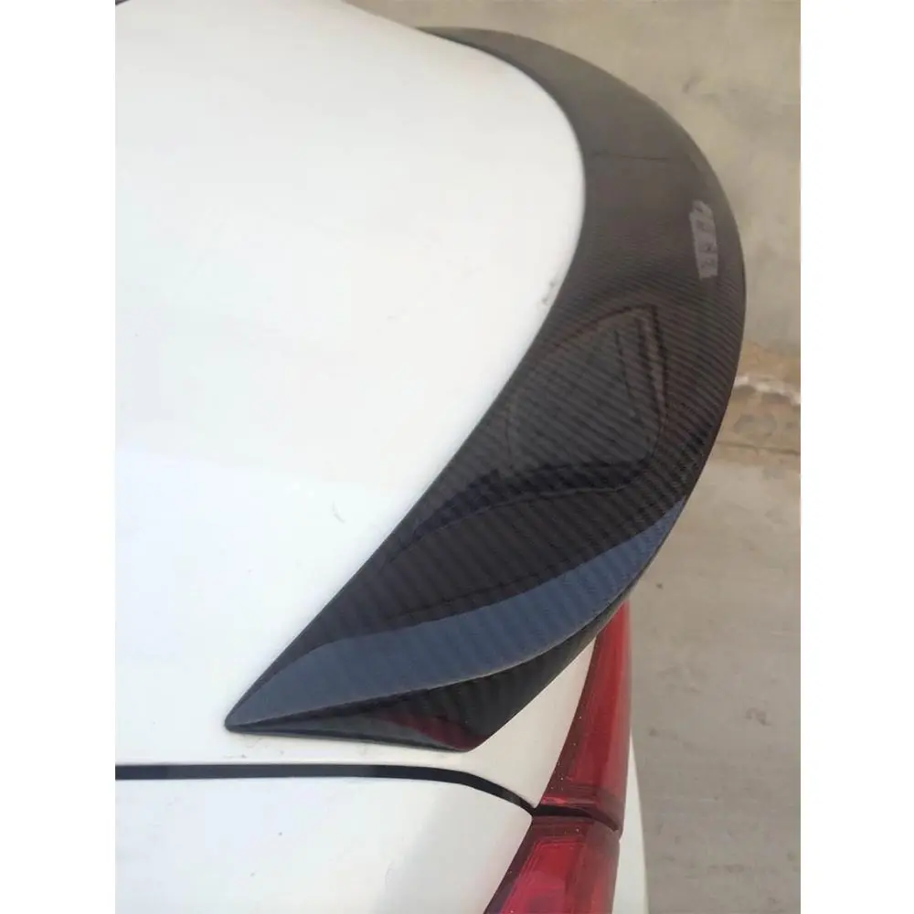 לאינפיניטי Q50 Q50S סיבי פחמן האחורי ספוילר השפתיים כנפיים 2014-2017 אחורי לרכב מטען חיצוני קישוט . ' - ' . 3