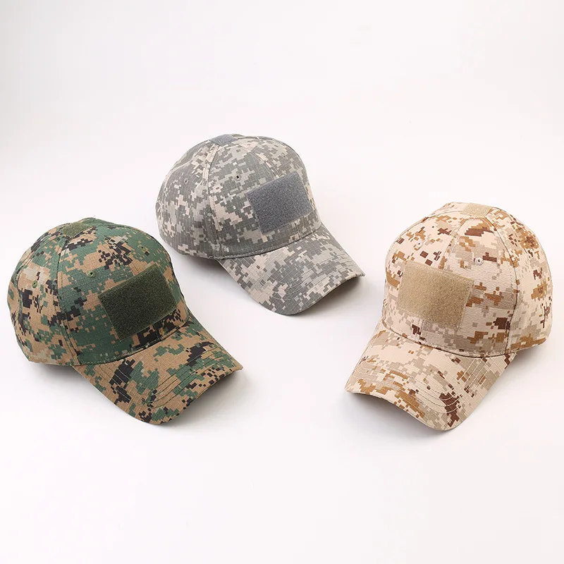 טקטי צבא שווי חיצוני ספורט צבאי כובע כובע הסוואה פשטות צבא הסוואה ציד, מחנאות וטיולים דיג כובעים לגברים . ' - ' . 3
