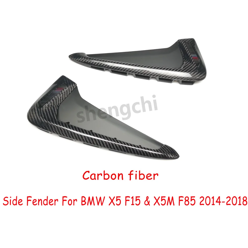 F15 אמיתי סיבי פחמן בצד הפגוש עבור ב. מ. וו X5 F15 X5M F85 המכונית בצד הפגוש פתח מדבקה אביזרי רכב xDrive35i 2014-2018 . ' - ' . 4