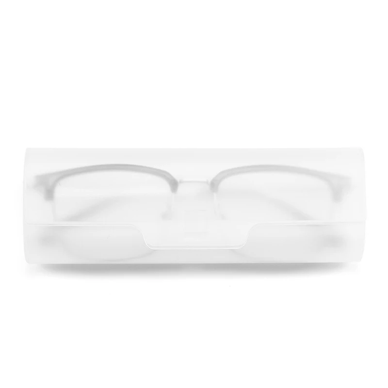 10pcs אופטי מסגרות משקפיים במקרה חלבית פלסטיק משקפי שמש משקפיים תיבת קשה משקפיים במקרה משקפי קריאה מקרה . ' - ' . 4