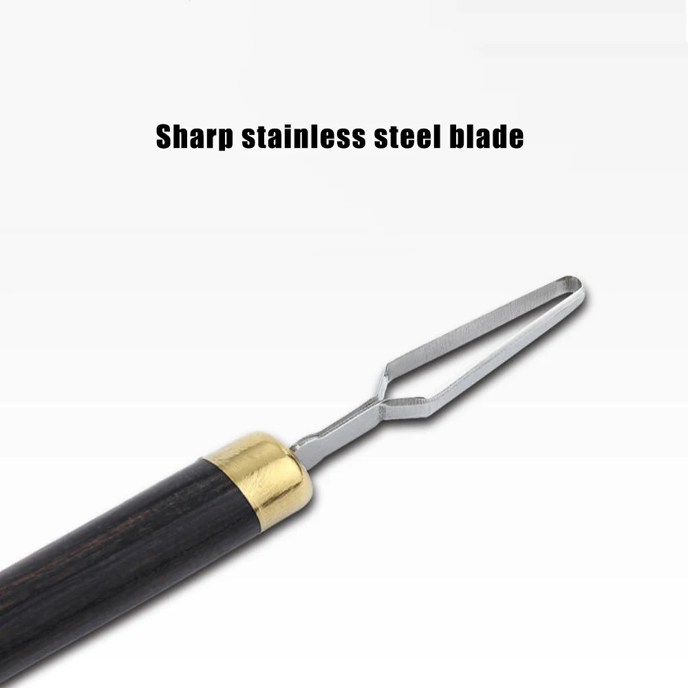 קדרות כלי גילוף סכין UVO סוג סכין חיתוך קרמיקה מרקם כלי חיתוך פיסול דוגמנות סכין פלדת אל-חלד . ' - ' . 5