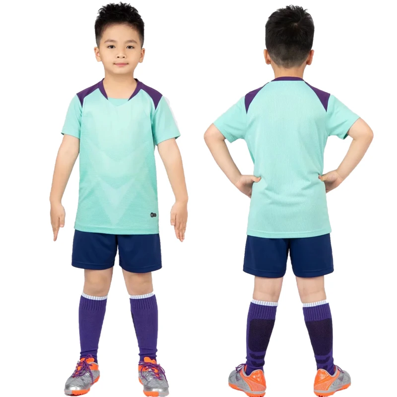 ילדים כדורגל ג ' רזי קובע ילדים בנים ובנות כדורגל ערכות מדים 2021 חדש Futbol אימון חולצות החליפה ספורטוויר DIY מותאם אישית . ' - ' . 5