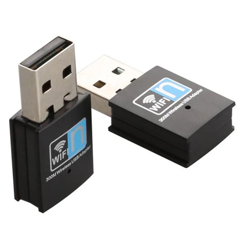 Usb Mini Wireless כרטיס רשת USB 2.0 מתאם WiFi 300 2.4 GHz אנטנת WiFi RTL8192 Dual Band 802.11 b/n/g אלחוטית מיני . ' - ' . 5