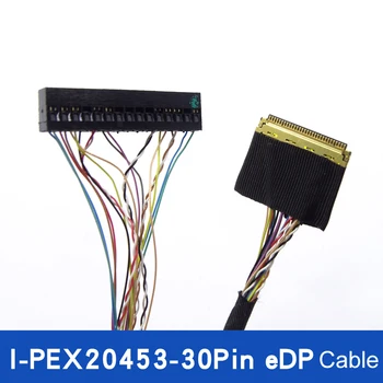 אני-PEX20453-30P EDP מסך LCD LVDS כבל 30 פינים תעשייתיים, בקרת לוח האם, מסך אות קו קו