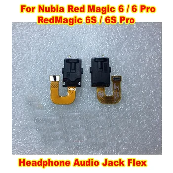 מקורי אוזניות אוזניות ג ' ק תקע השמע להגמיש כבלים סרט עבור ZTE נוביה קסם אדום 6 / 6Pro RedMagic 6S 6SPro החלפת