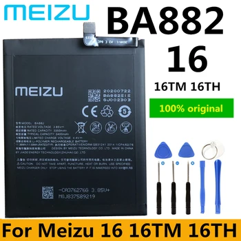 מקורי חדש BA882 3400mAh סוללה עבור Meizu 16 16tm 16 באיכות גבוהה החלפת סוללות של טלפונים ניידים