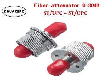 משלוח חינם AB234 ST/UPC-ST/UPC מתכוונן ריקבון Attenuator 0-מנמיך ב-30 דציבלים משתנה סיבים אופטיים Attenuator