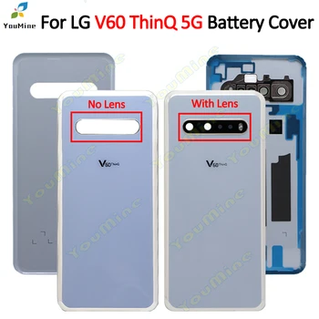 עבור LG V60 Thinq 5G הסוללה הכיסוי Case פנל אחורי מחליף LG V60 thinQ LM-V600 בחזרה את מכסה הסוללה.
