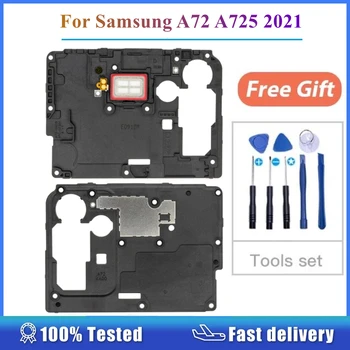 עבור Samsung Galaxy A72 A725 2021 באפרכסת האוזן חתיכה רמקול עם לוח Mainboard כיסוי מעטפת הרכבה החלפה