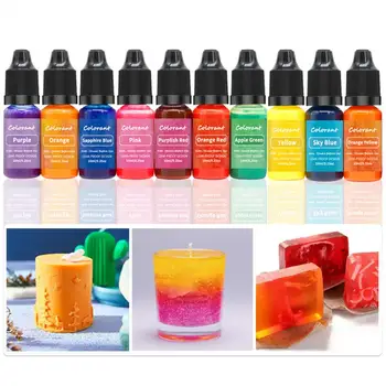 שימושי ארומתרפיה פיגמנט קומפקטי סבון נוזלי צבען נר צבע מרוכז מאוד אמנותי נר פיגמנט הבית.
