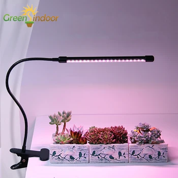 USB LED לגדול אור ספקטרום מלא 30W תזמון לגדול מנורת אוהל מקורה לצמחים לגדול Led הרצועה Fitolampy Growbox זריעת פרחים